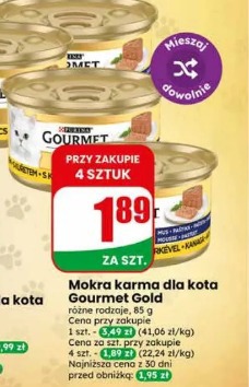 Mokra karma dla kota Gourmet Gold