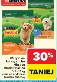 Friskies wszystkie karmy suche dla psa