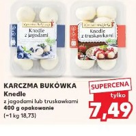 Karczma Bukówka Knedle z jagodami lub truskawkami