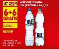Wszystkie wody Nałęczowianka 1,5 l