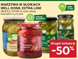 Warzywa w słoikach Well Done, Extra Line