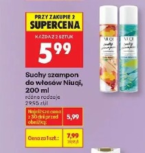 Suchy szampon do włosów Niuqi