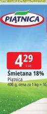 Śmietana 18% Piątnica