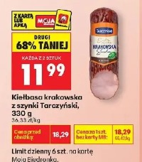 Kiełbasa krakowska z szynki Tarczyński