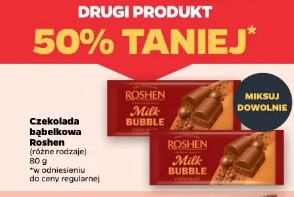 Czekolada bąbelkowa Roshen
