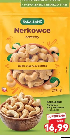 Nerkowce orzechy Bakalland