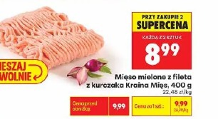 Mięso mielone z fileta z kurczaka Kraina Mięs