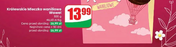 Królewskie Mleczko waniliowe Wawel