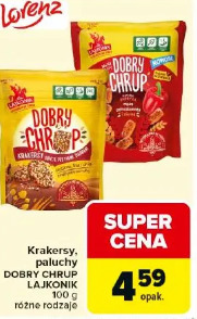 Krakersy, paluchy Dobry Chrup Lajkonik