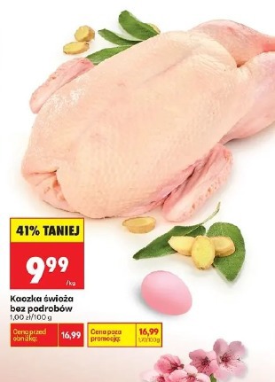 Kaczka świeża bez podrobów