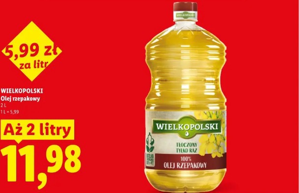 Wielkopolski olej rzepakowy
