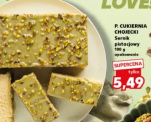 P. CUKIERNIA CHOJECKI Sernik pistacjowy