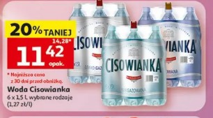 Woda Cisowianka
