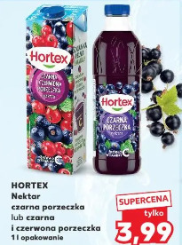 Hortex nektar czarna porzeczka lub czarna i czerwona porzeczka