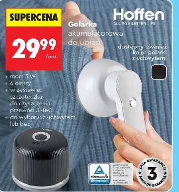 Golarka akumulatorowa do ubrań Hoffen