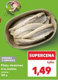Filety śledziowe a'la matjas solone 100 g