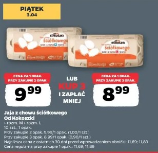 Jaja z chowu ściółkowego Od Kokoszki