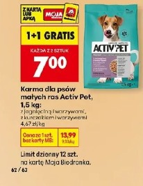 Karma dla psów małych Activ Pet