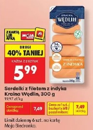 Serdelki z filetem z indyka Kraina Wędlin