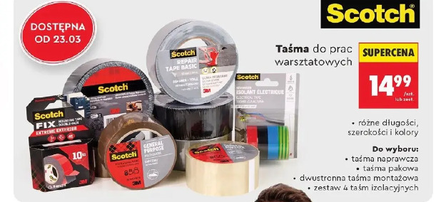 Taśma do prac warsztatowych Scotch