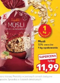 Musli 32% owoców