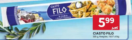 Ciasto filo