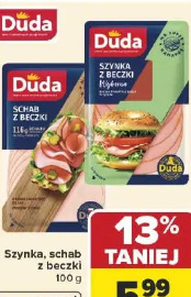 Szynka, schab z beczki Duda