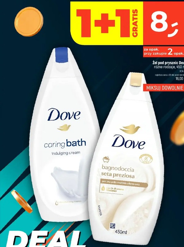 Dove żel pod prysznic