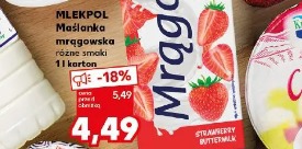 Mlekpol Maślanka Mrągowska różne smaki