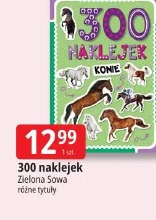 300 naklejek Zielona Sowa