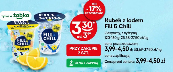 Kubek z lodem Fill & Chill