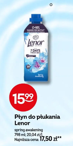 Płyn do płukania Lenor spring awakening