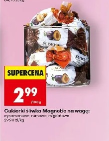 Cukierki Śliwka Magnetic na wagę