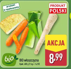 Bio włoszczyzna