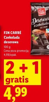 Fin Carré Czekolada deserowa