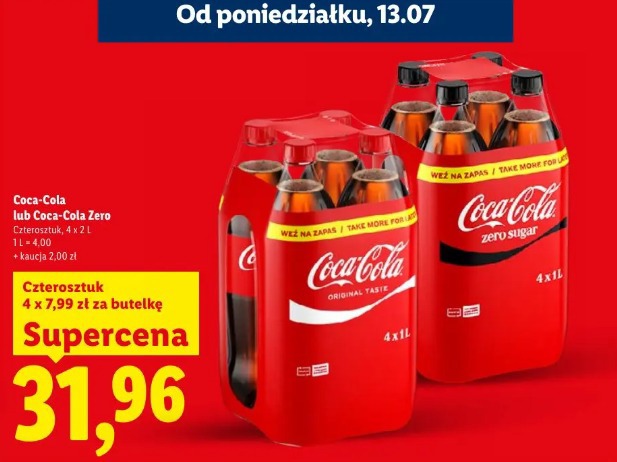 Coca-Cola lub Coca-Cola Zero