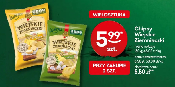 Chipsy Wiejskie Ziemniaczki