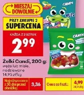 Żelki Candi, 200 g: węże lub misie, nadziewane