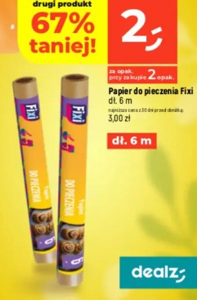 Papier do pieczenia Fixi
