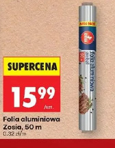 Folia aluminiowa Zosia
