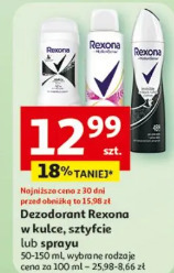 Dezodorant Rexona w kulce, sztyfcie lub sprayu