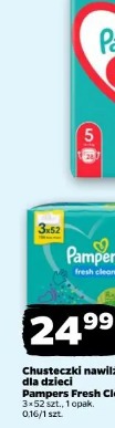 Chusteczki nawilżane dla dzieci Pampers Fresh Clean