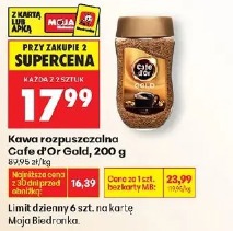 Kawa rozpuszczalna Cafe d'Or Gold