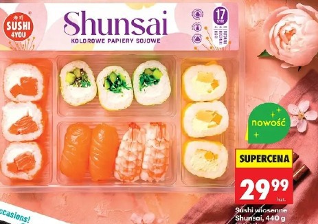 Sushi wiosenne Shunsai
