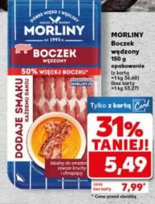MORLINY Boczek wędzony