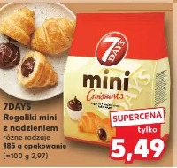 7Days Rogaliki mini z nadzieniem różne rodzaje