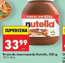 Krem do smarowania Nutella, 825 g