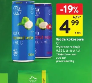 Woda kokosowa QF