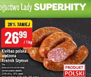 Kiełbasa polska wędzona Rzeźnik Szymon