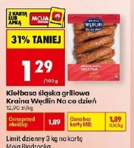 Kiełbasa śląska grillowa Kraina Wędlin Na co dzień